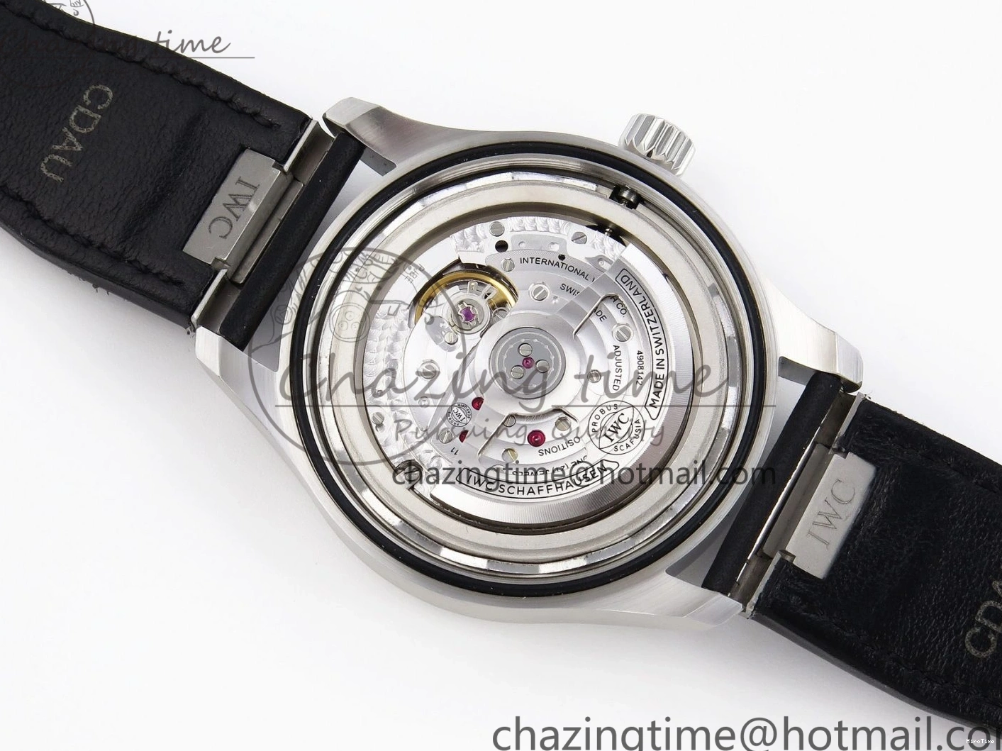 MIROTIME 0331 Pilot Mark XX IW328201 ZF 1:1 Best Edition Black Dial on Black Leather Strap A Affordable 7028